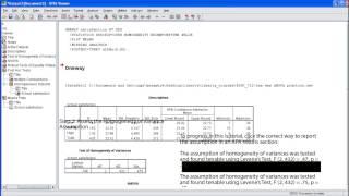 SPSS Tutorial: One Way ANOVA