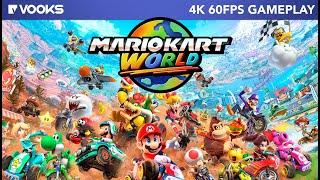 Mario Kart World (Switch 2) - 15 minutes of 4K 60fps Direct Feed Grand Prix, Mission & Battle
