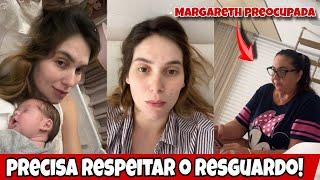 Virgínia acorda com fortes Dores Margareth fica preocupada com a recuperação da filha