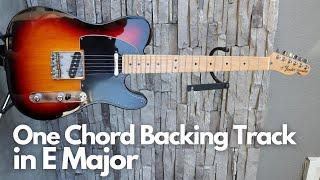 Single Chord Backing Track in E Major