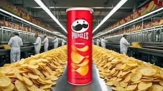 How PRINGLES POTATOES are made - Industrial Process