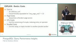 PGConf NYC 2021 - PostgreSQL Query Performance Insights by Hamid Quddus Akhtar