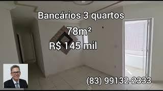 Apartamento no Bancários, usado 3 quartos em João Pessoa (Vendido)