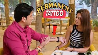 Khushi ka Permanent Tattoo Bana liya // Sumit cool Lifestyle