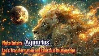 Pluto Enters Aquarius | Pluto in Aquarius Leo Rising | Astrology Events 2024 | Astrology Tutorials