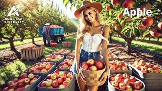 Growing Apple - Harvesting & Processing MILLIONS of Tons of Apple  | Farming Documentary