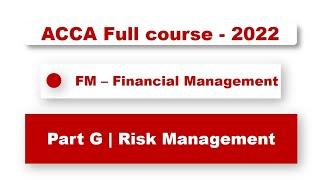 ACCA F9 - Risk Management | @financeskul