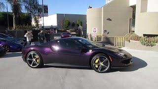 Purple 2024 Ferrari 296 GTB