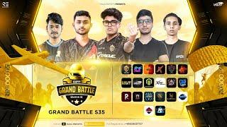 GODL,REDXROSS,NONX || RAKA GRAND BATTLE S35 GRAND FINALS DAY 1  LIVE || PRIZE POOL 50,000 INR