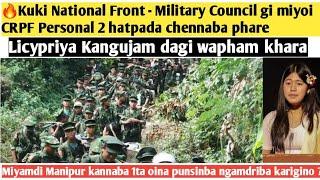 Kuki National Front - Military Council gi miyoi CRPF Personal 2 hatpada chennaba phare