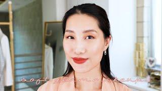 everyday soft glam look & matte lips using INTO YOU | Chris Han