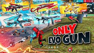 Only Evo Gun Challenge 21 Kills Solo Vs Squad Gameplay - Free Fire Max