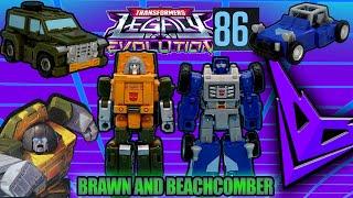 86 Brawn, and Legacy Beachcomber: Minibots Extravaganza