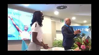 Announcing Julien Alfred as a Saint Lucia Tourism Ambassador (September 26, 2024)