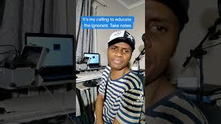 It's my calling to educate the ignorant#englibeth #keyboardwarrior #cr7 #emtee #hiphop #crime #news