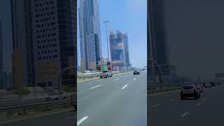 Dubai  sheikh Zayed road ️#bhagal #ismail #travel #shots