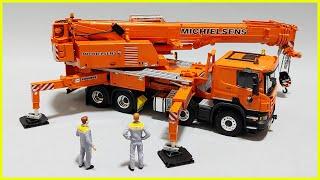 1/50 WSI liebherr LTF 1060-4.1 MICHIELSENS 51-2000 크레인모형 중장비모형 스카니아트럭 SCANIA P410 8×4 카고크레인 트럭크레인