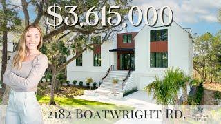 2182 Boatwright Rd | New Luxury Home in Kiawah River | Johns Island, SC