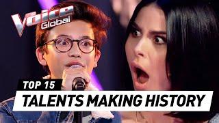 TALENTS MAKING HISTORY on The Voice Kids with their incredible Blind Auditions