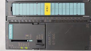 Siemens simatic s7-300 CPU 6ES7 313-6CG04-0AB0 fault SF Repair and tested ok