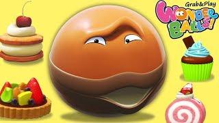 Greedy Vivo eats all Halloween Candy | Wonderballs Cartoon | Funny Animated Cartoon for Kids