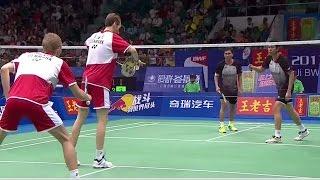 M.Boe/C.Mog. v M.Ahsan/H.Setiawan |MD-F| Wang Lao Ji BWF World Champ. 2013