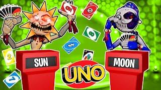 Sun and Moon Play UNO in VRCHAT