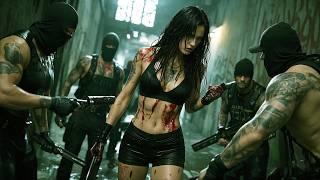 2025 Action Movie! Terrorists Cornered Her to Search Her, But Next She Broke Their Necks Mercilessly