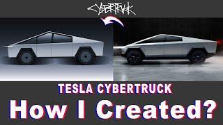 I created Tesla Cybertruck Under 3 Minutes !!!