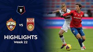 Highlights CSKA vs FC Ufa (0-0) | RPL 2019/20