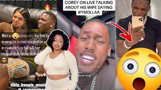 Carmen Gets Laugh @ By Corey After Leak Video of Big Boogie & Girl  Halle Bailey Finally Responds