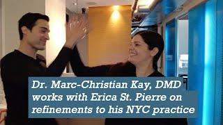 Dental Office Refinements in NYC - Dr. Marc-Christian Kay Works With Erica From Design Ergonomics