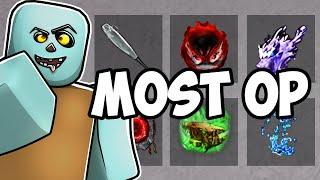 What is the MOST OVERPOWERED MOVESET in Roblox The Strongest Battlegrounds