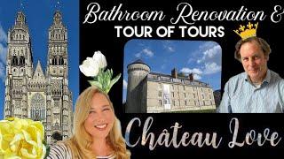 EP 6: TOUR OF TOURS! CHATEAU BATHROOM HOW-TO/DIY BEGINS, VIEWERS HELP CHOOSE PLANTS, & ART!!