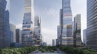 Mecanoo designs 12 skyscrapers for new business district in Shenzhen