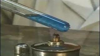 Experiments in chemistry. Oxidation of formaldehyde with copper (II) hydroxide