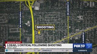 1 dead, 1 critical after shooting on west side