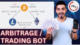 How to Get Triangular Arbitrage & Trading Automated In Tradingview For Free