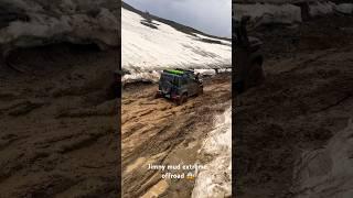 Jimny extreme mud offroading, pushing the limits  #4x4 #jimny #offroad