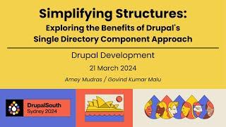 Simplifying Structures: Single Directory Component Approach / Dev / Amey Mudra, Govind Kumar Malu