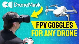 DJI Mini 2 FPV Headset // NEW DroneMask!