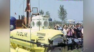 Archive: Launch of Tudlik - Ontario's first observation submarine