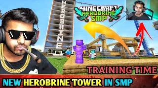 @UjjwalGamer Made new Training Tower in Herobrine SMP |Herobrine SMP | Herobrine SMP Ujjwal|#ujjwal