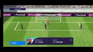 DAVID ALABA WORLD CLASS LONG RANGE GOAL IN PES 2021