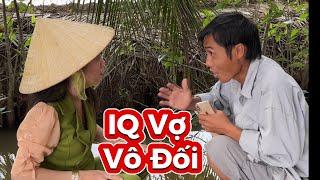 Quá bất ngờ với chỉ số IQ của vợ ha ha