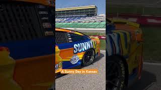 Bringing a Sunny scheme to the track. #nascar #stewarthaasracing #motorsports #sunnyd #sunshine