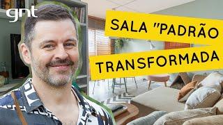 Transformação em SALA DE ESTAR dá conforto para toda família | Antes e Depois | Maurício Arruda