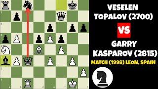 Garry Kasparov  vs  Veselen Topalov  |  Match (1998) Leon , Spain  |  @ChessRecall