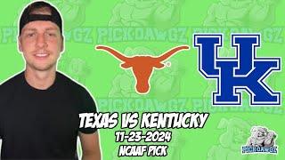 Kentucky vs Texas 11/23/24 College Football Picks & Predictions | Week 13 NCAAF