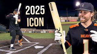 Hitting with the 2025 Rawlings Icon BBCOR | Baseball Bat Bros